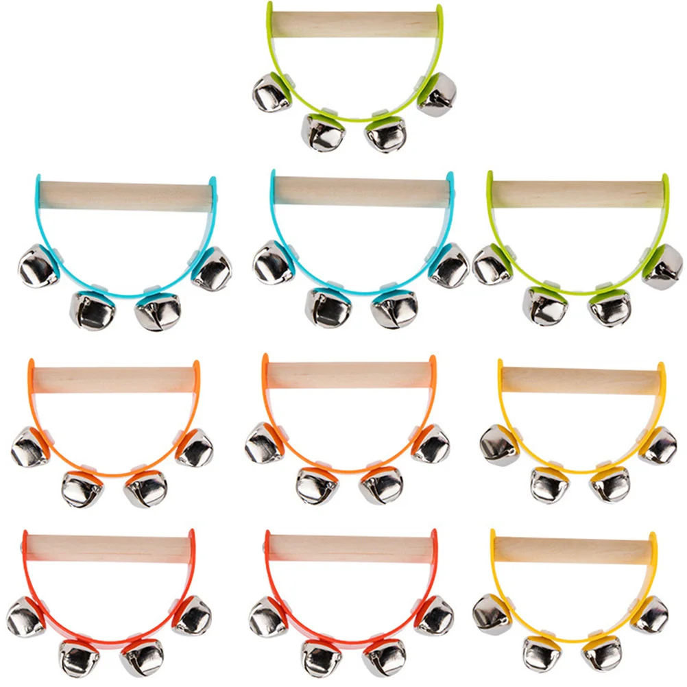 10 Pcs Music Toys Half Round Hand Bell Portable Percussion Instrument Handheld Bells Party Accessory Tambourines Child
10 Pcs Music Toys Half Round Hand Bell Portable Percussion Instrument Handheld Bells Party Accessory Tambourines Child
