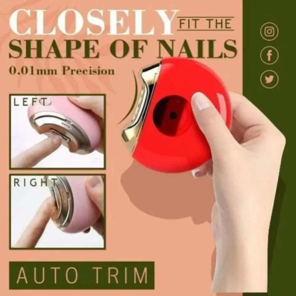 Electric Automatic Nail Clippers Manicure Trimmer For Adults Baby Nail Cutter Care Scissors Anti-Splash Nails Drill Nail Machine
Electric Automatic Nail Clippers Manicure Trimmer For Adults Baby Nail Cutter Care Scissors Anti-Splash Nails Drill Nail Machine