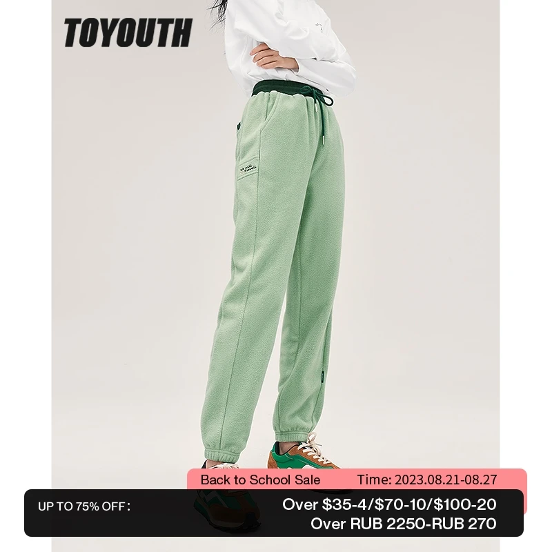 Toyouth Women Fleece Sweatpants 2022 Winter Drawstring Elastic Waist Straight Long Trousers Navy Green Warm Casual Sport Pants
Toyouth Women Fleece Sweatpants 2022 Winter Drawstring Elastic Waist Straight Long Trousers Navy Green Warm Casual Sport Pants