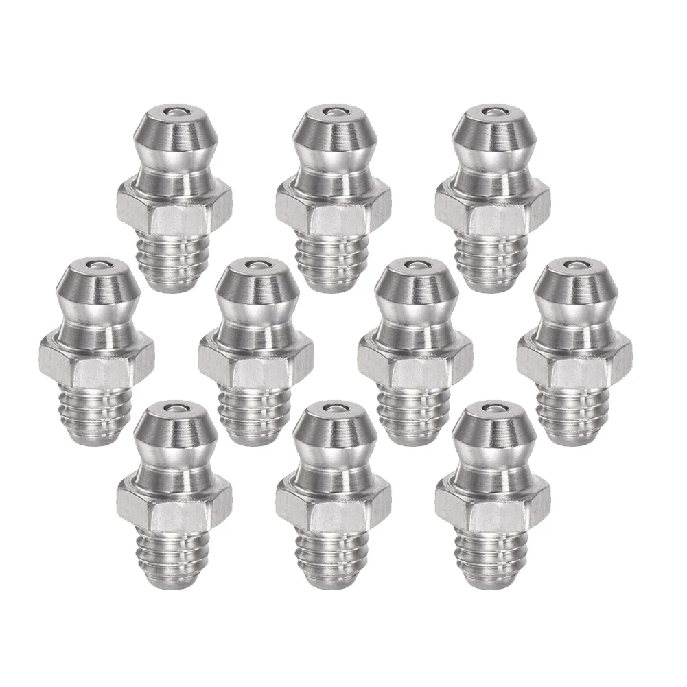 10Pcs Grease Nipple Grease Inlet Hex Width High Hardness Long Service Life Material Thread Size Anti-oil Leakage
10Pcs Grease Nipple Grease Inlet Hex Width High Hardness Long Service Life Material Thread Size Anti-oil Leakage