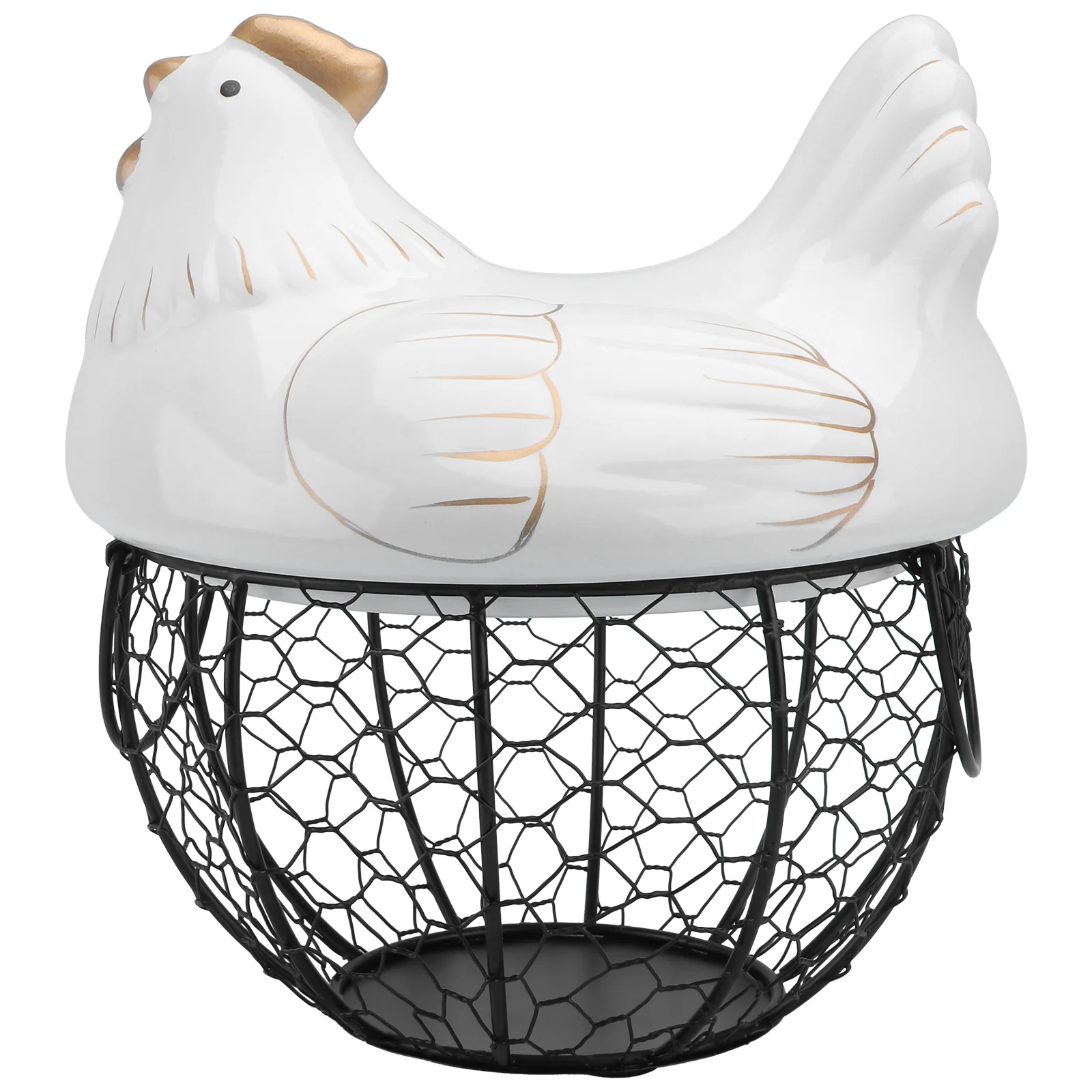 Basket Egg Holder Chicken Storage Wire Eggs Metal Fruit Iron Kitchen Decorative Shaped Vintage Baskets Rustic Countertop 
Basket Egg Holder Chicken Storage Wire Eggs Metal Fruit Iron Kitchen Decorative Shaped Vintage Baskets Rustic Countertop