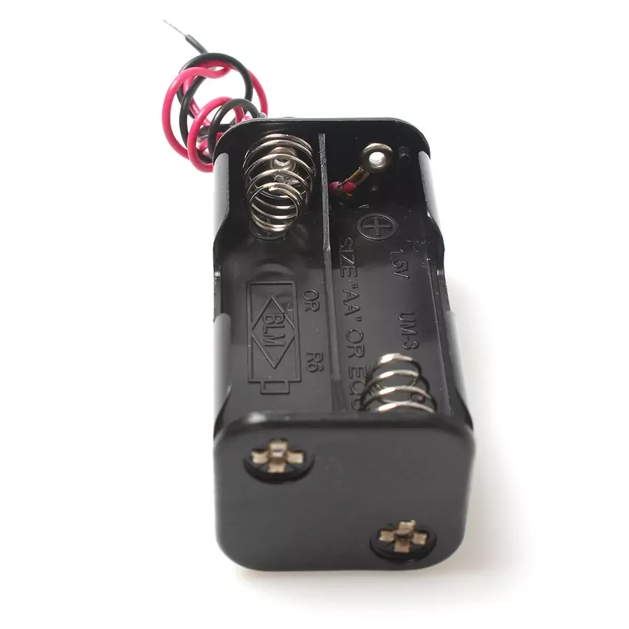 NEW2023 Wholesale 100PCS/lot Lightweight 2-slot 4 x AA Battery Back To Back Holder Case With Wire Leads
NEW2023 Wholesale 100PCS/lot Lightweight 2-slot 4 x AA Battery Back To Back Holder Case With Wire Leads