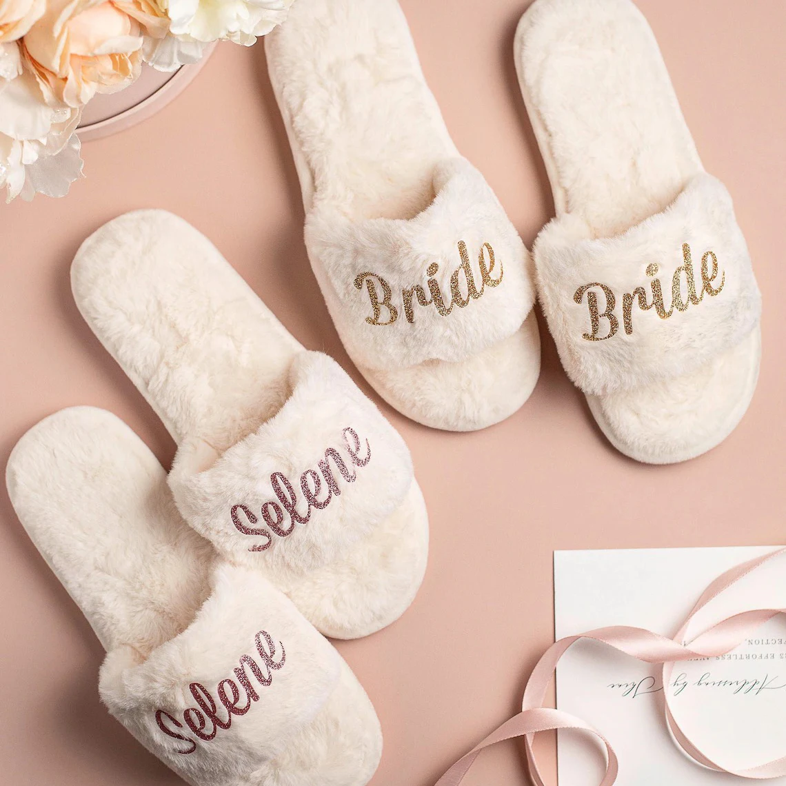 Personalized Wedding Slippers-Add Any Text Bridesmaid Gifts Bride Gifts Custom Bridal Party Bachelorette Bridal Shower Gifts Sli
Personalized Wedding Slippers-Add Any Text Bridesmaid Gifts Bride Gifts Custom Bridal Party Bachelorette Bridal Shower Gifts Sli
