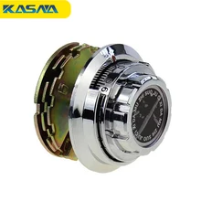Anti-Theft Disc Dial Coded Lock Mechanical Metal Keyless Password Combination Lock For Jewelry Case Safe Box Document Cabinet