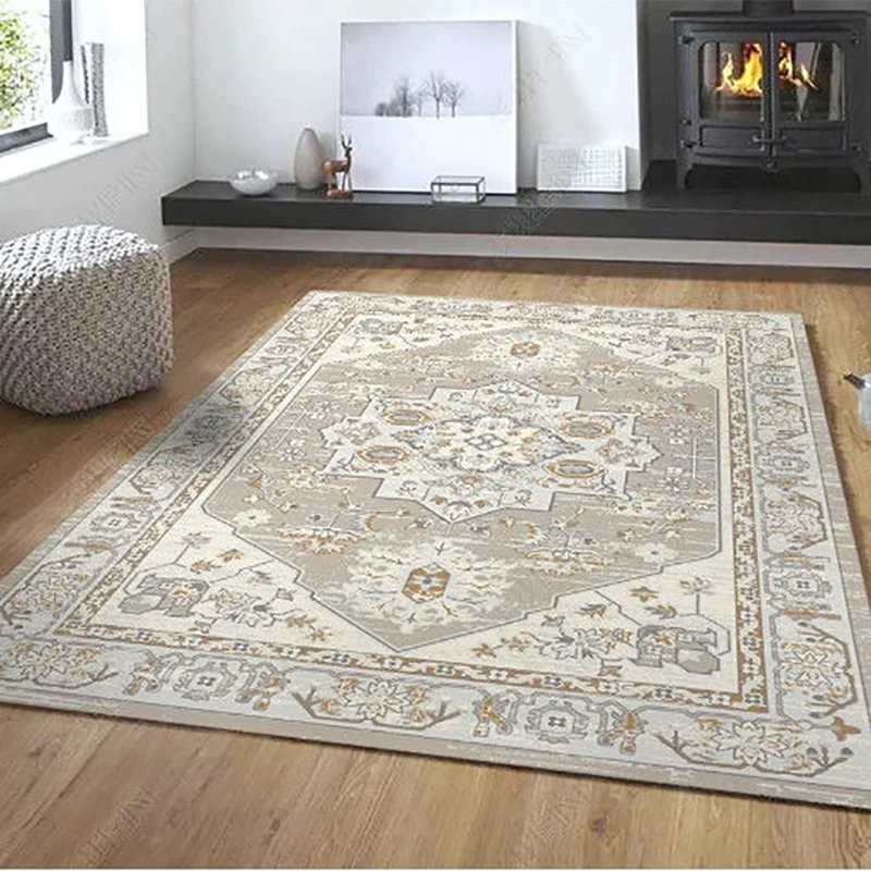 Carpets Persian Vintage Carpet for Living Room Bedroom Mat Non-Slip Area Rugs Absorbent Boho Morocco Ethnic Retro Carpet
Carpets Persian Vintage Carpet for Living Room Bedroom Mat Non-Slip Area Rugs Absorbent Boho Morocco Ethnic Retro Carpet