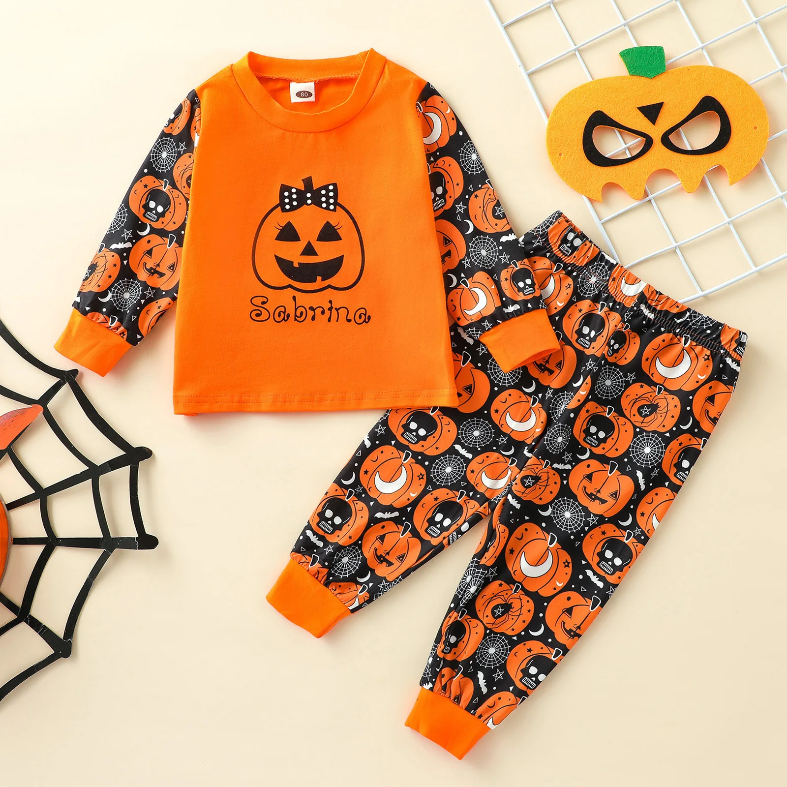 2023 Halloween Kids Baby Boys 2PCS Clothes Set Pumpkin Printed Cotton Long Sleeve Pullovers Pants Suit Toddler Boys Outfits 
2023 Halloween Kids Baby Boys 2PCS Clothes Set Pumpkin Printed Cotton Long Sleeve Pullovers Pants Suit Toddler Boys Outfits