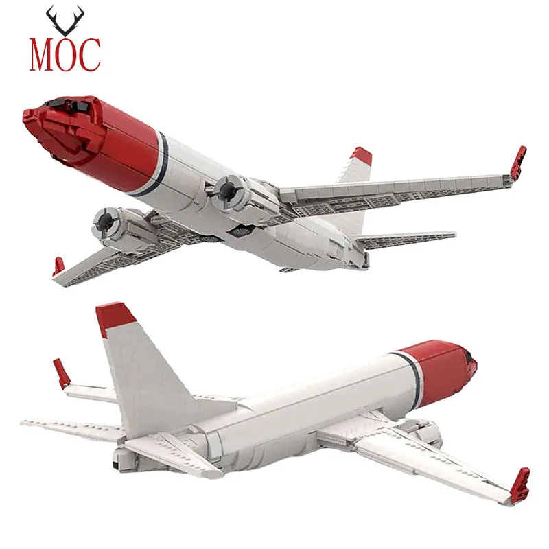 High-Tech Norwegian 737-800 Plane Building Blocks Set Airplane Model DIY Passenger Aircraft Toys For Children Birthday Gifts
High-Tech Norwegian 737-800 Plane Building Blocks Set Airplane Model DIY Passenger Aircraft Toys For Children Birthday Gifts