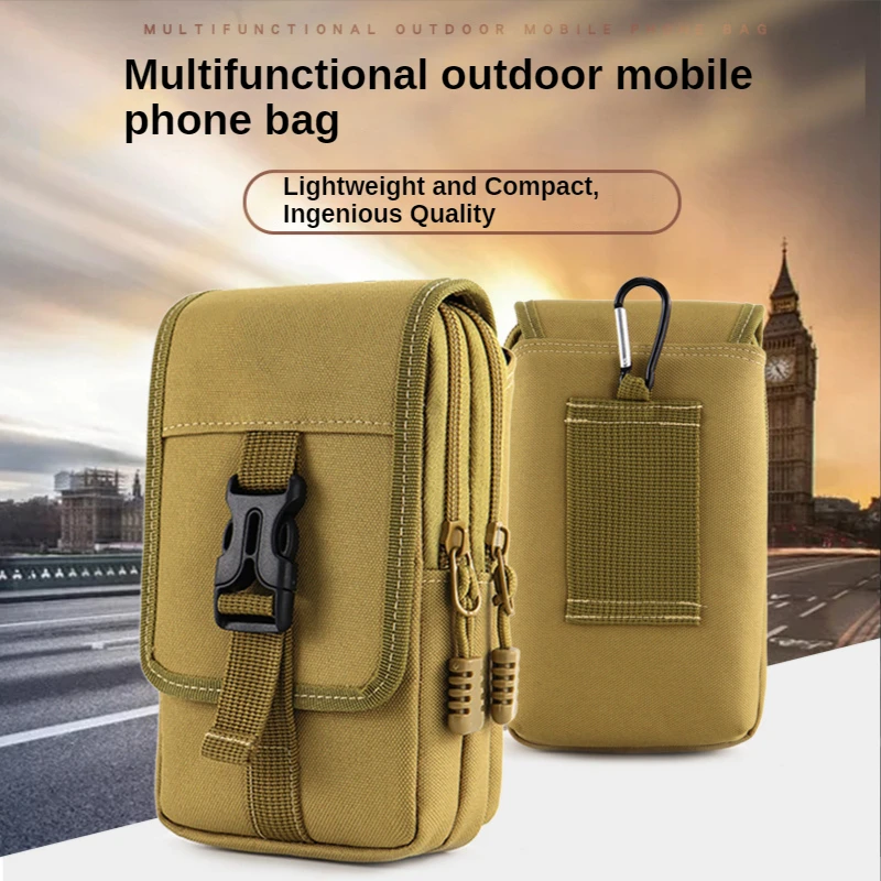 7 Inch Mobile Phone Bag Outdoor Tactical Waist Bag Wearing Belt Mobile Phone Waist Bag Wear-resistant Construction Waist Bag
7 Inch Mobile Phone Bag Outdoor Tactical Waist Bag Wearing Belt Mobile Phone Waist Bag Wear-resistant Construction Waist Bag