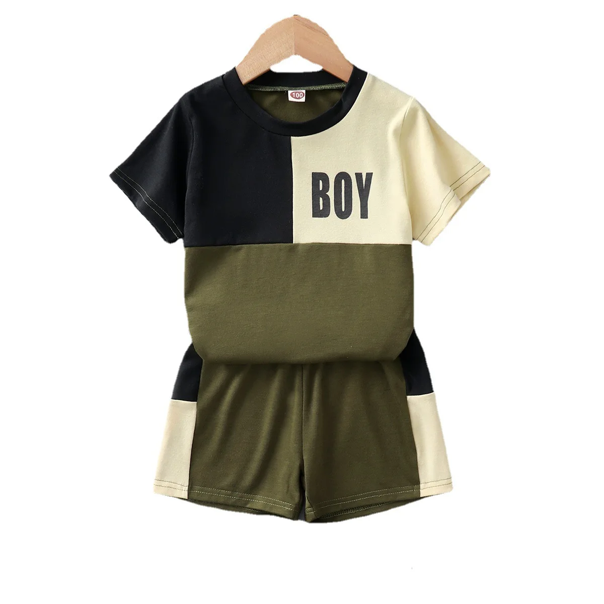Baby Clothes Summer Boys Clothing Sets Fashion Short Sleeve Patchwork T-shirts + Shorts 2pcs Suit Children Clothes For Bebe Boys
Baby Clothes Summer Boys Clothing Sets Fashion Short Sleeve Patchwork T-shirts + Shorts 2pcs Suit Children Clothes For Bebe Boys