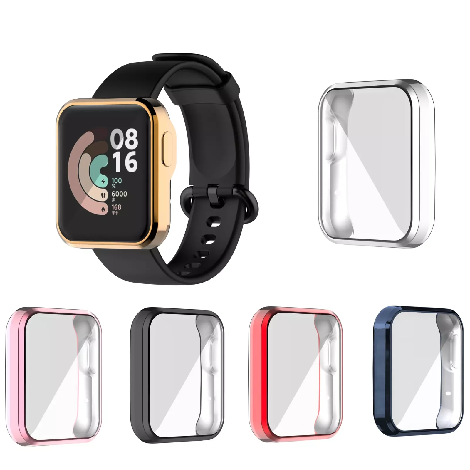 Plating TPU Protector Case For Xiaomi Mi Watch Lite Full Screen Protective Shell Cover for Mi Watch Lite
Plating TPU Protector Case For Xiaomi Mi Watch Lite Full Screen Protective Shell Cover for Mi Watch Lite