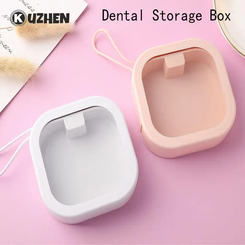 Fake Teeth Storage Box Portable Dental Retainer Case Cute Braces Holder Environmental Friendly Health Care
Fake Teeth Storage Box Portable Dental Retainer Case Cute Braces Holder Environmental Friendly Health Care