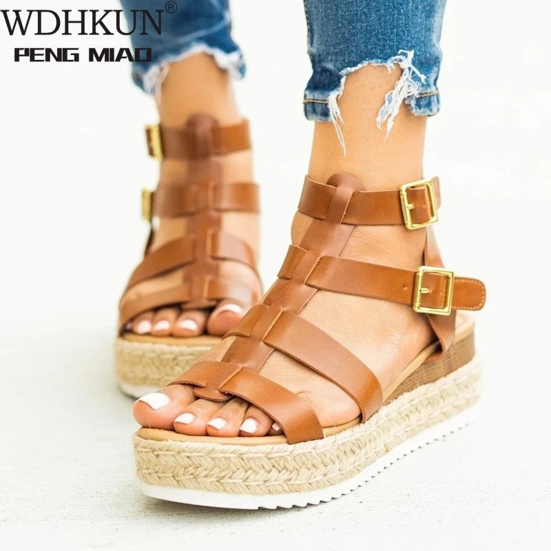 Женские босоножки WDHKUN, босоножки на танкетке, летняя обувь, 2020
Женские босоножки WDHKUN, босоножки на танкетке, летняя обувь, 2020