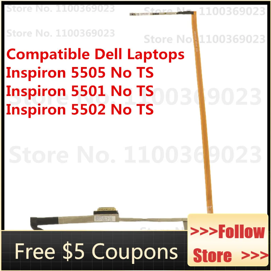 for Dell Inspiron 5501 5502 / 5505 5501 5502 5505 15.6" Ribbon LCD Video Cable NTS YKHCF
for Dell Inspiron 5501 5502 / 5505 5501 5502 5505 15.6" Ribbon LCD Video Cable NTS YKHCF