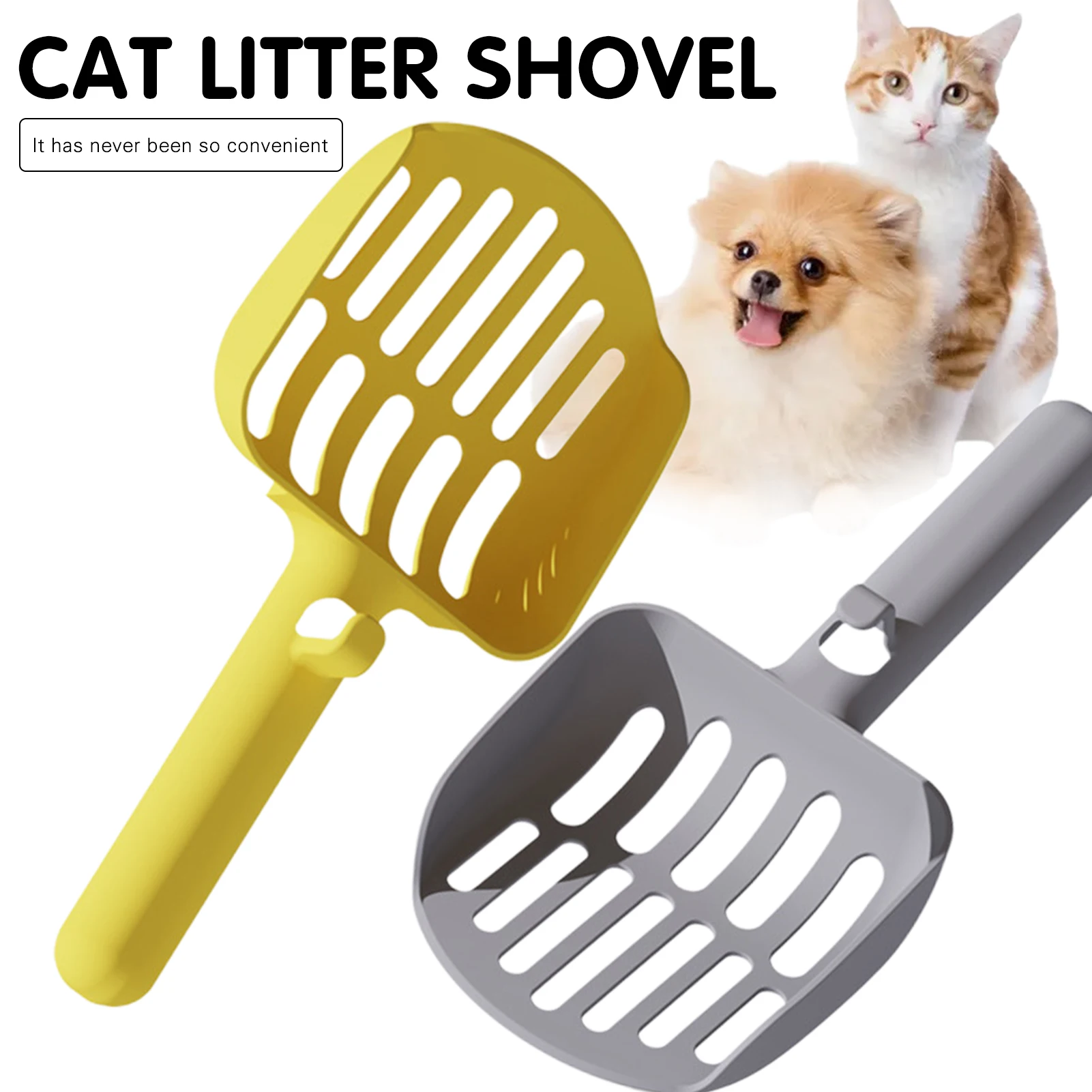 Cat Litter Shovel Large Pet Plastic Cleanning Tool Cleaning Supplies for Cats Practical Easy to Clean Holes Design Durable E2S
Cat Litter Shovel Large Pet Plastic Cleanning Tool Cleaning Supplies for Cats Practical Easy to Clean Holes Design Durable E2S