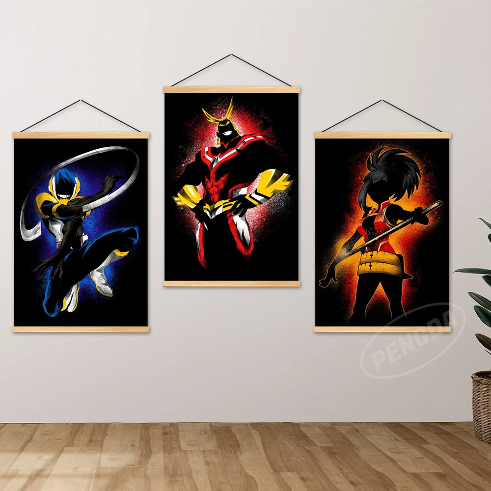 Print Canvas All·Might Poster Yaoyorozu Momo Home Decoration Mural Wall Kaminari Denki Artwork Picture Wooden Hanging Painting
Print Canvas All·Might Poster Yaoyorozu Momo Home Decoration Mural Wall Kaminari Denki Artwork Picture Wooden Hanging Painting