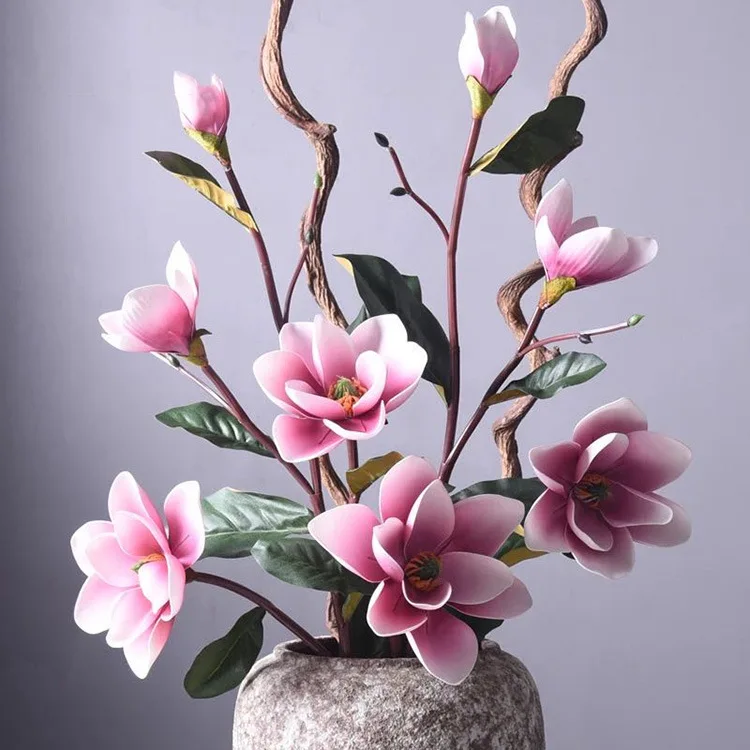 magnolia flower simulation EVA foam large magnolia European high-end fake flower simple fashion artificial flower
magnolia flower simulation EVA foam large magnolia European high-end fake flower simple fashion artificial flower