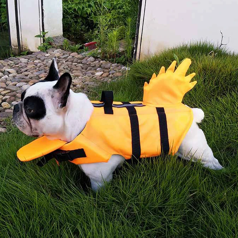 Dog Life Jacket Pet Safety Vest High Buoyancy Cute Shark with Strong Rescue Handle and Leash Ring for Boating, Canoeing, Surfing
Dog Life Jacket Pet Safety Vest High Buoyancy Cute Shark with Strong Rescue Handle and Leash Ring for Boating, Canoeing, Surfing