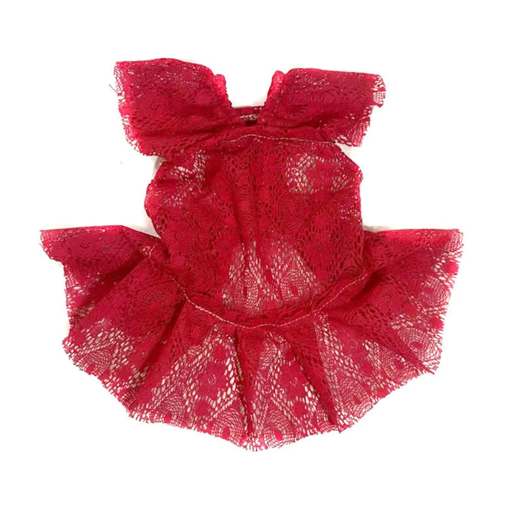 Lace Dog Dress Summer Dog Clothes Cat Puppy Clothing Yorkshire Poodle Pomeranian Schnauzer Pug French Bulldog Costume Red Skirt
Lace Dog Dress Summer Dog Clothes Cat Puppy Clothing Yorkshire Poodle Pomeranian Schnauzer Pug French Bulldog Costume Red Skirt