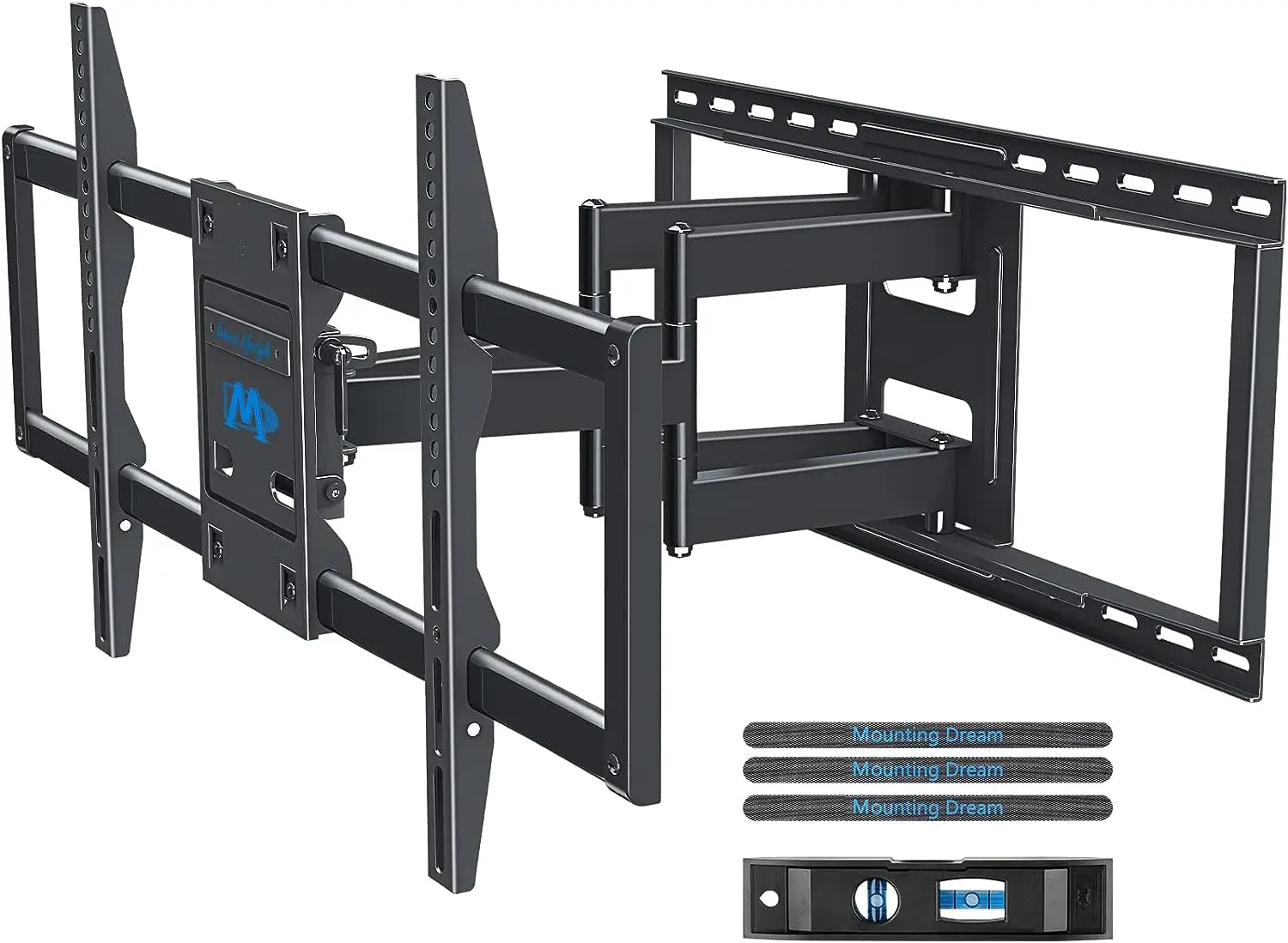 

Mount Full Motion TV Mount for 42-84" TVs up to 132LBS, TV Mount Swivel and Tilt, Articulating TV Mount with Max VESA 800x4