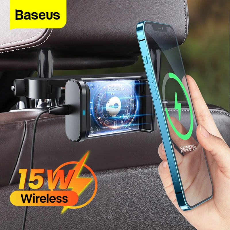 Baseus 15W Car Wireless Charger Phone Holder Fast Charging For iPhone 13 Pro Max Xiaomi Samsung S22 Car Seat Phone Holder Stand
Baseus 15W Car Wireless Charger Phone Holder Fast Charging For iPhone 13 Pro Max Xiaomi Samsung S22 Car Seat Phone Holder Stand