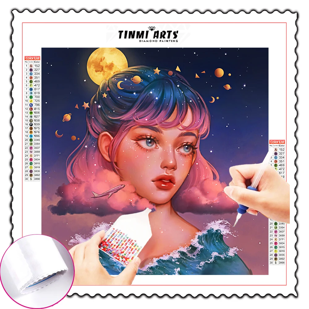 Poured Glue Full Round Artistic Portrait Diamond Painting Embroidery 5D DIY Paiting Diamond Setting Home Decoration Gifts New
Poured Glue Full Round Artistic Portrait Diamond Painting Embroidery 5D DIY Paiting Diamond Setting Home Decoration Gifts New