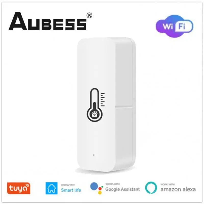 Tuya WiFi Temperature Humidity Sensor Smart Home Controller Meter Indoor Hygrometer Thermometer Work With Alexa Google SmartLife
Tuya WiFi Temperature Humidity Sensor Smart Home Controller Meter Indoor Hygrometer Thermometer Work With Alexa Google SmartLife