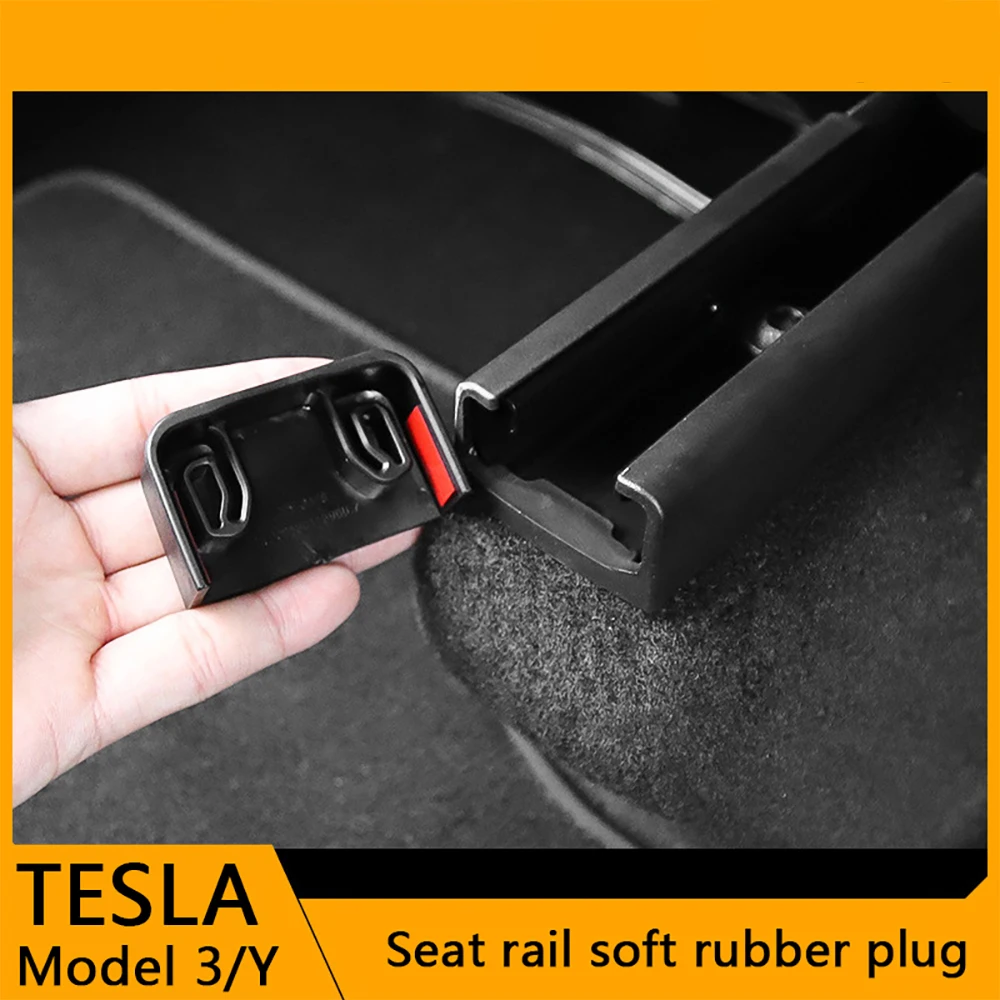 Rear Seat Slide Rail Soft Rubber Plug For Tesla Model 3 Model Y Car Protection Cover Auto Anti-collision Modified Accessories
Rear Seat Slide Rail Soft Rubber Plug For Tesla Model 3 Model Y Car Protection Cover Auto Anti-collision Modified Accessories