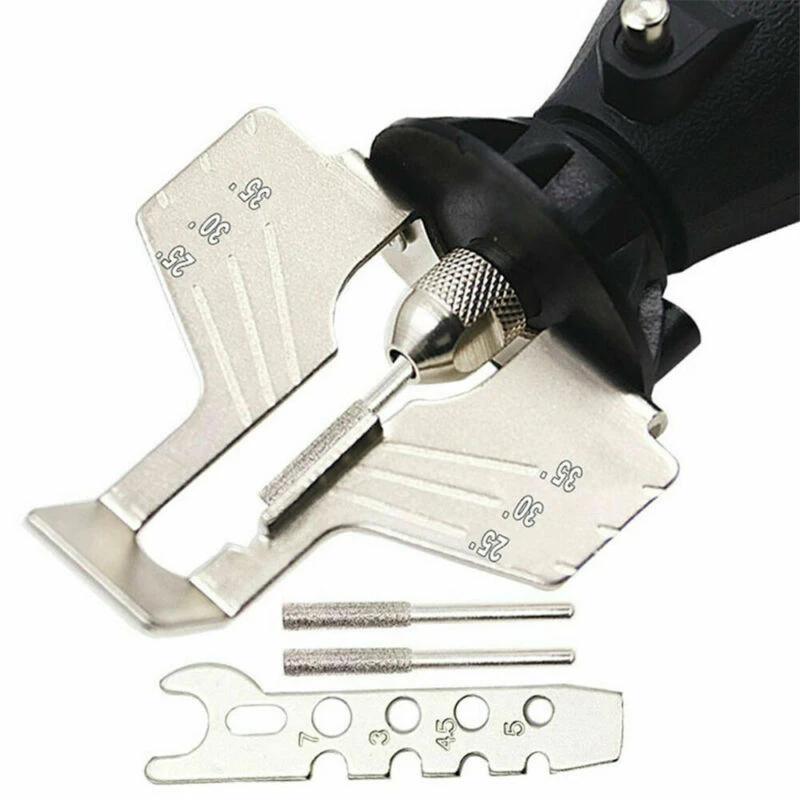 Chainsaw Sharpening Kit Electric Grinder Sharpening Polishing Attachment Saw Chains Tool Drill Rotary Accessories Set
Chainsaw Sharpening Kit Electric Grinder Sharpening Polishing Attachment Saw Chains Tool Drill Rotary Accessories Set