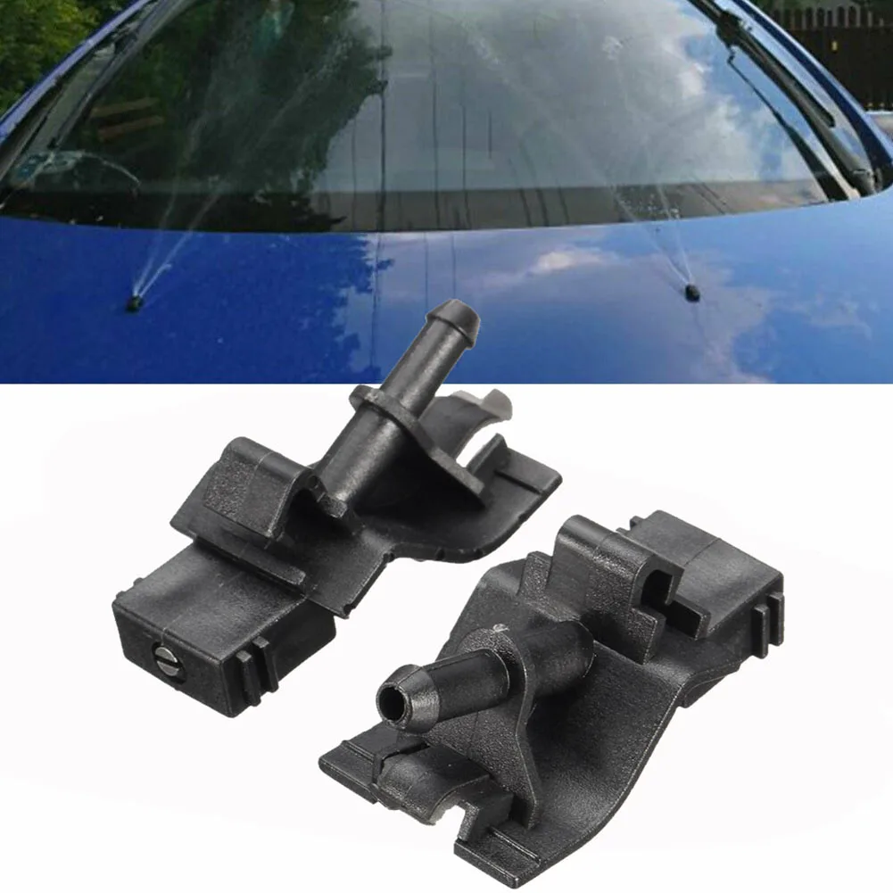 Durable Water Jet Nozzle Spray Replacement Accessories Black Front Windshield Wiper Parts 2Pcs/kit 85381-12300
Durable Water Jet Nozzle Spray Replacement Accessories Black Front Windshield Wiper Parts 2Pcs/kit 85381-12300