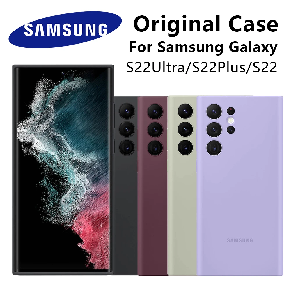 Оригинальный чехол для Samsung Galaxy S22 Ultra S22 Plus S22, высококачественный чехол из жидкого силикона для Samsung Galaxy S22 + защитный чехол и коробка
Оригинальный чехол для Samsung Galaxy S22 Ultra S22 Plus S22, высококачественный чехол из жидкого силикона для Samsung Galaxy S22 + защитный чехол и коробка