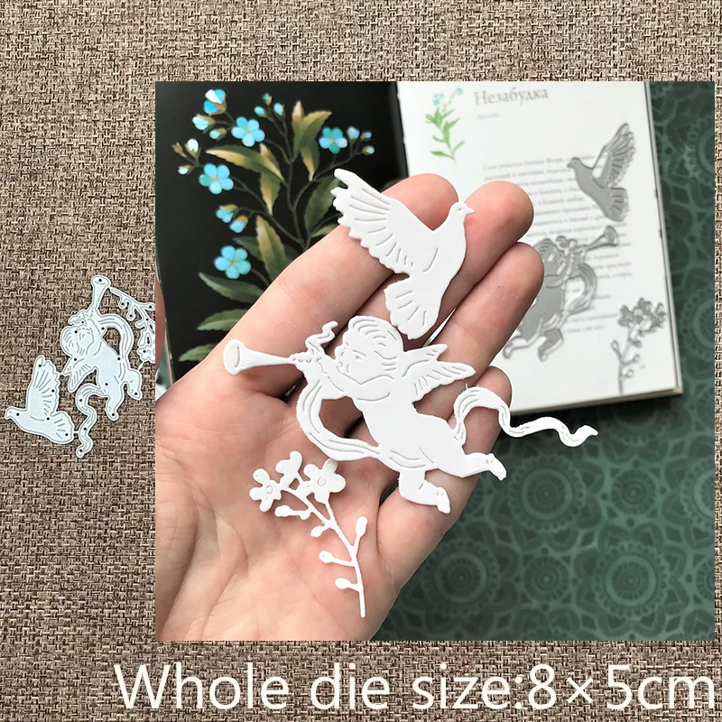 New Design Craft Metal stencil mold Cutting Die Angel bird decoration scrapbook die cuts Album Paper Card Craft Embossing
New Design Craft Metal stencil mold Cutting Die Angel bird decoration scrapbook die cuts Album Paper Card Craft Embossing