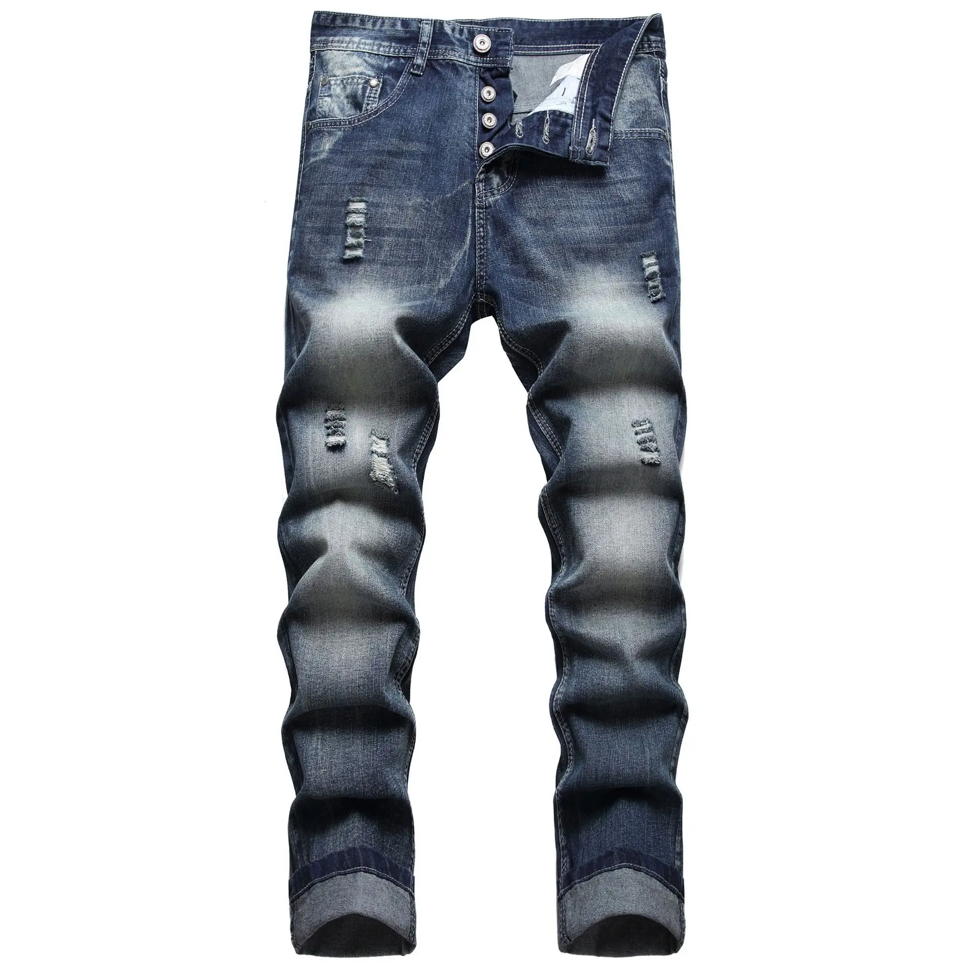 2022 New Jeans men ripped Straight Slim High Street men's jeans Europe station jeans men
2022 New Jeans men ripped Straight Slim High Street men's jeans Europe station jeans men