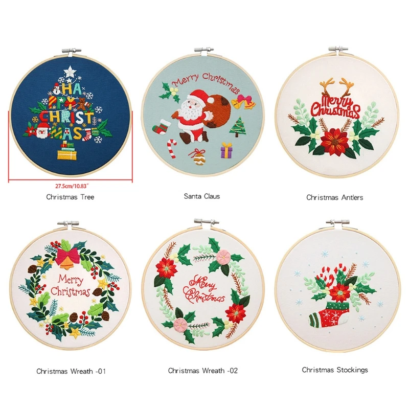 DIY Embroidery Kits for Beginners Interactive Handicraft Party Supplies & Accessories Creative Craft for Christmas Decor
DIY Embroidery Kits for Beginners Interactive Handicraft Party Supplies & Accessories Creative Craft for Christmas Decor
