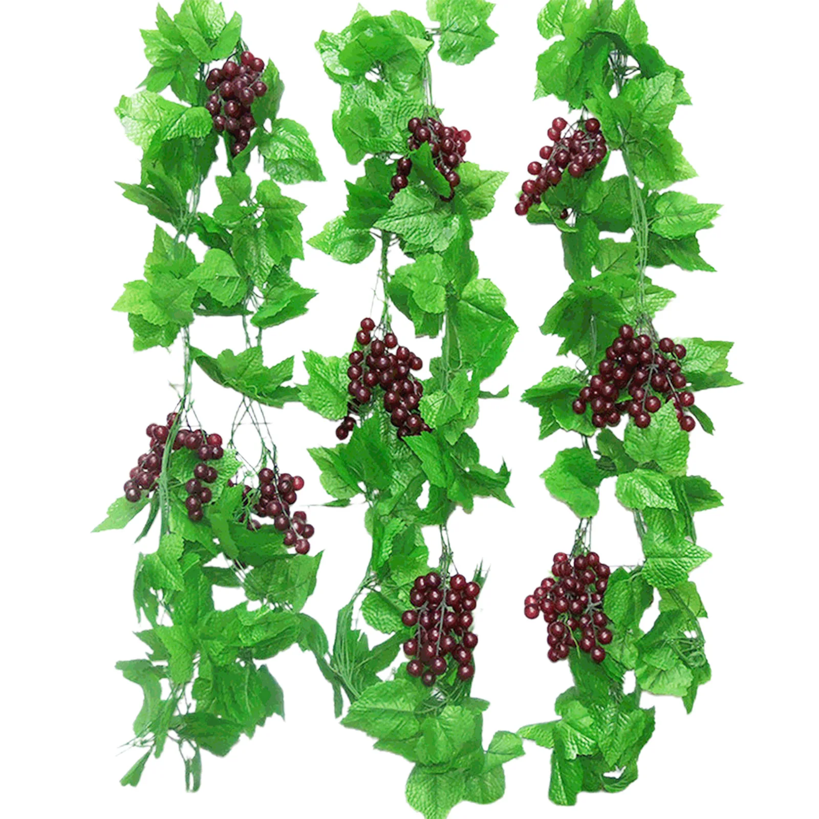 7.5 Feete 4pcs/lot Artificial Big Leaf Sleaf Ivy Leaf Garland Plants Vine Fake Foliage Flowers Wedding Home Decorations
7.5 Feete 4pcs/lot Artificial Big Leaf Sleaf Ivy Leaf Garland Plants Vine Fake Foliage Flowers Wedding Home Decorations