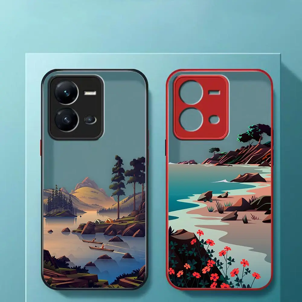 Matte Case Funda Coque For VIVO V25 23E 21E 21 20 19 17 15 11 11I 5 SE S9 6 5 1 PRO PLUS 5G Case Sunset Beach Beautiful Seaside
Matte Case Funda Coque For VIVO V25 23E 21E 21 20 19 17 15 11 11I 5 SE S9 6 5 1 PRO PLUS 5G Case Sunset Beach Beautiful Seaside