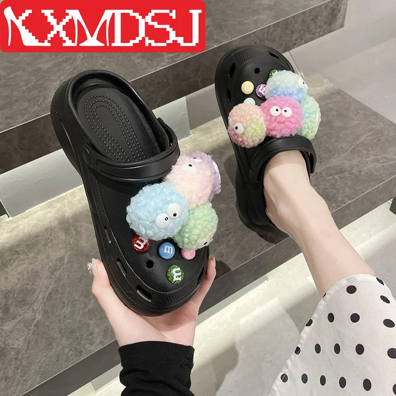 Шлепанцы Baotou женские для дома и улицы, дышащие Нескользящие, для сада и пляжа, летняя обувь для отдыха
Шлепанцы Baotou женские для дома и улицы, дышащие Нескользящие, для сада и пляжа, летняя обувь для отдыха