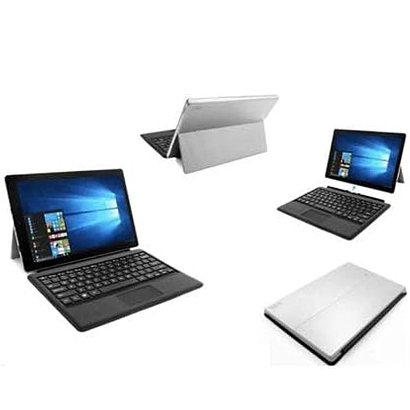 

12.2inch 64-Bit Laptop 2-in-1 Windows Tablet with Detachable Keyboard 4GB + 64GB Intel Celeron N3350 1920 x 1200IPS