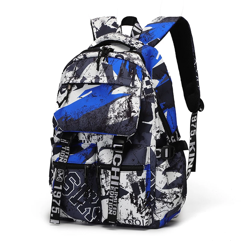 Fashion Camouflage Couple Backpack Waterproof School Bag For Girls Boys PU Leather Large Capacity Multiple Pockets Travel Bags
Fashion Camouflage Couple Backpack Waterproof School Bag For Girls Boys PU Leather Large Capacity Multiple Pockets Travel Bags