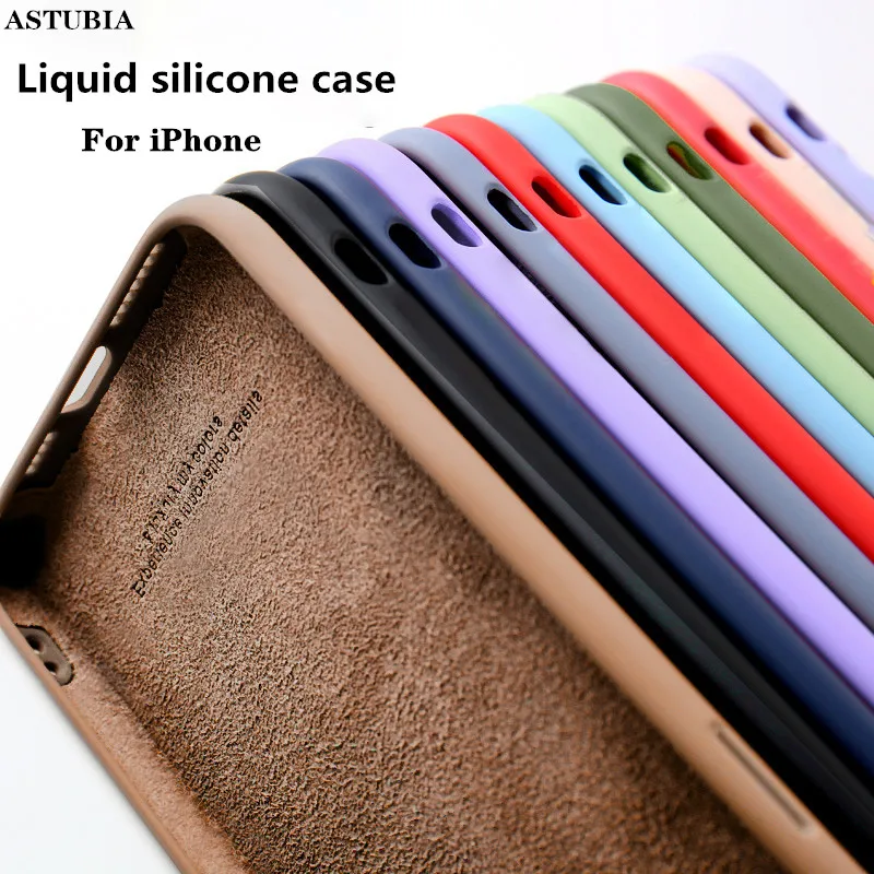 ASTUBIA Square Liquid Silicone Case for iPhone 11 12 13 Pro Max Mini Full Protection Case For iPhone XS 14 Pro MAX X XR Cover
ASTUBIA Square Liquid Silicone Case for iPhone 11 12 13 Pro Max Mini Full Protection Case For iPhone XS 14 Pro MAX X XR Cover