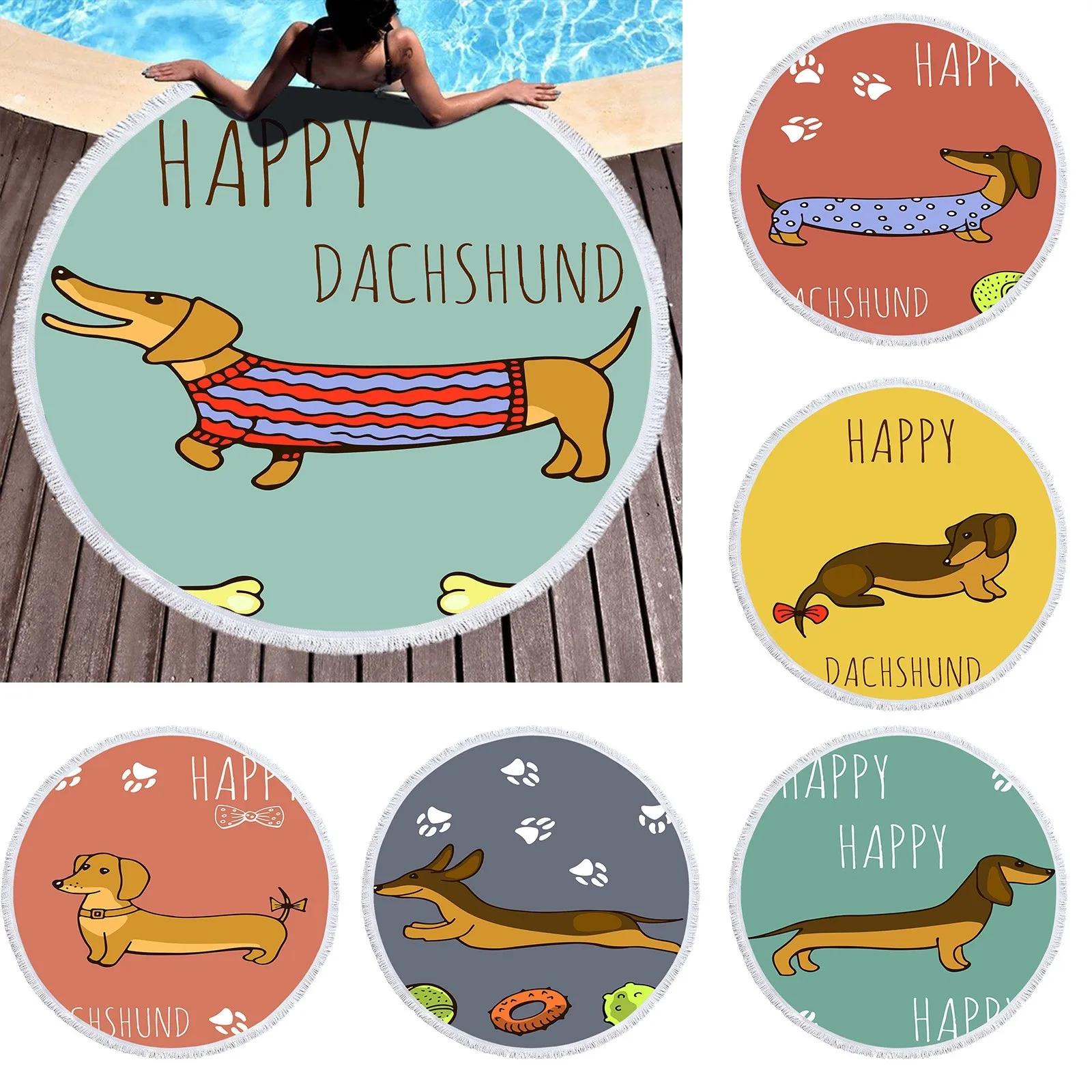 Friends Carpet 1pcs Series Round Print Beach Towel Shawl Lunch Mat Yoga Mat Dog Lovers Multipurpose Microfiber Extra Big Blanket
Friends Carpet 1pcs Series Round Print Beach Towel Shawl Lunch Mat Yoga Mat Dog Lovers Multipurpose Microfiber Extra Big Blanket