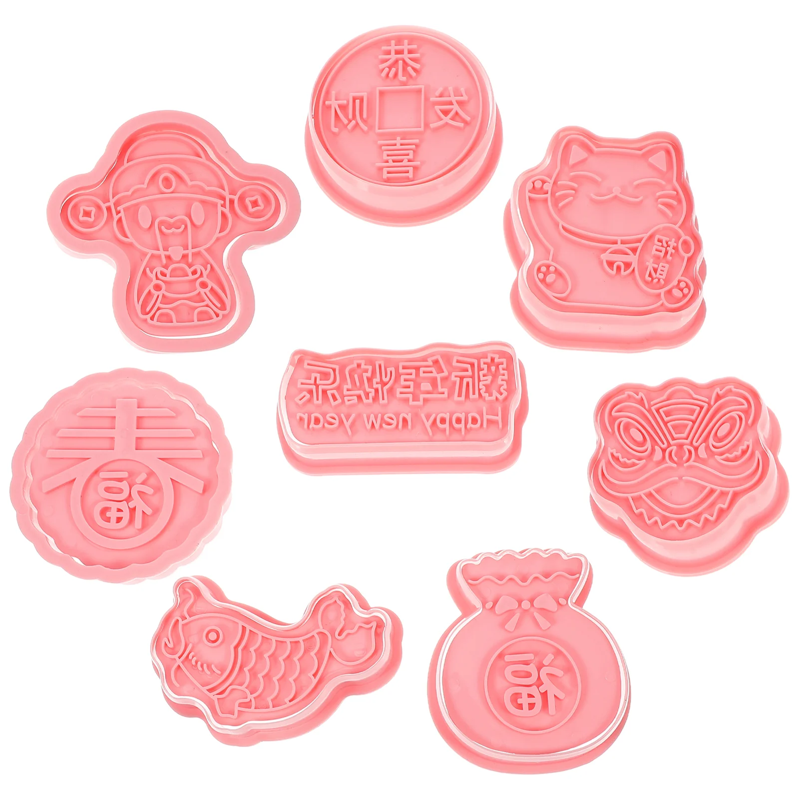 8 Pcs Bunny Cake New Year Stencils Convenient Cookie Mold 5.6X5cm Biscuit Pink Plastic Kitchen Molds Child
8 Pcs Bunny Cake New Year Stencils Convenient Cookie Mold 5.6X5cm Biscuit Pink Plastic Kitchen Molds Child