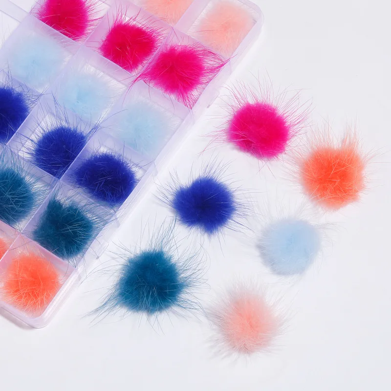 24PCS Plush BallLovely Nail Decorations Hairball Magnetic Furry Ball Shape Manicure Kawaii Accessories Kawaii Nail Art Charms
24PCS Plush BallLovely Nail Decorations Hairball Magnetic Furry Ball Shape Manicure Kawaii Accessories Kawaii Nail Art Charms