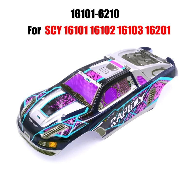 SCY 16101 16102 16103 16201 RC автомобиль оригинальные запасные части 16101-6210 фиолетовый автомобильный корпус
SCY 16101 16102 16103 16201 RC автомобиль оригинальные запасные части 16101-6210 фиолетовый автомобильный корпус
