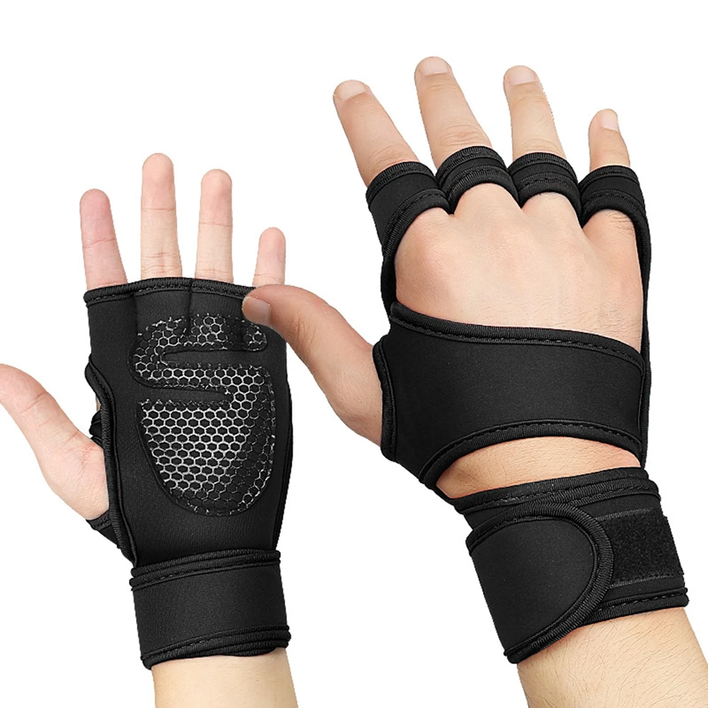 Workout Gloves for Women/Men Anti Slip And Wear Resistance Training Gym Weightifting Gloves Hollow Back of Hand Gloves
Workout Gloves for Women/Men Anti Slip And Wear Resistance Training Gym Weightifting Gloves Hollow Back of Hand Gloves