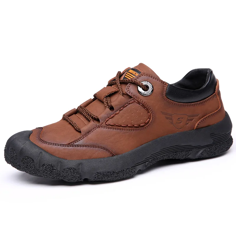 Men's Casual Shoes High-Quality Leather Work Sports Sneakers Man Non-Slip Casual Driving Shoes Male Comfortable Wear-Resistant
Men's Casual Shoes High-Quality Leather Work Sports Sneakers Man Non-Slip Casual Driving Shoes Male Comfortable Wear-Resistant