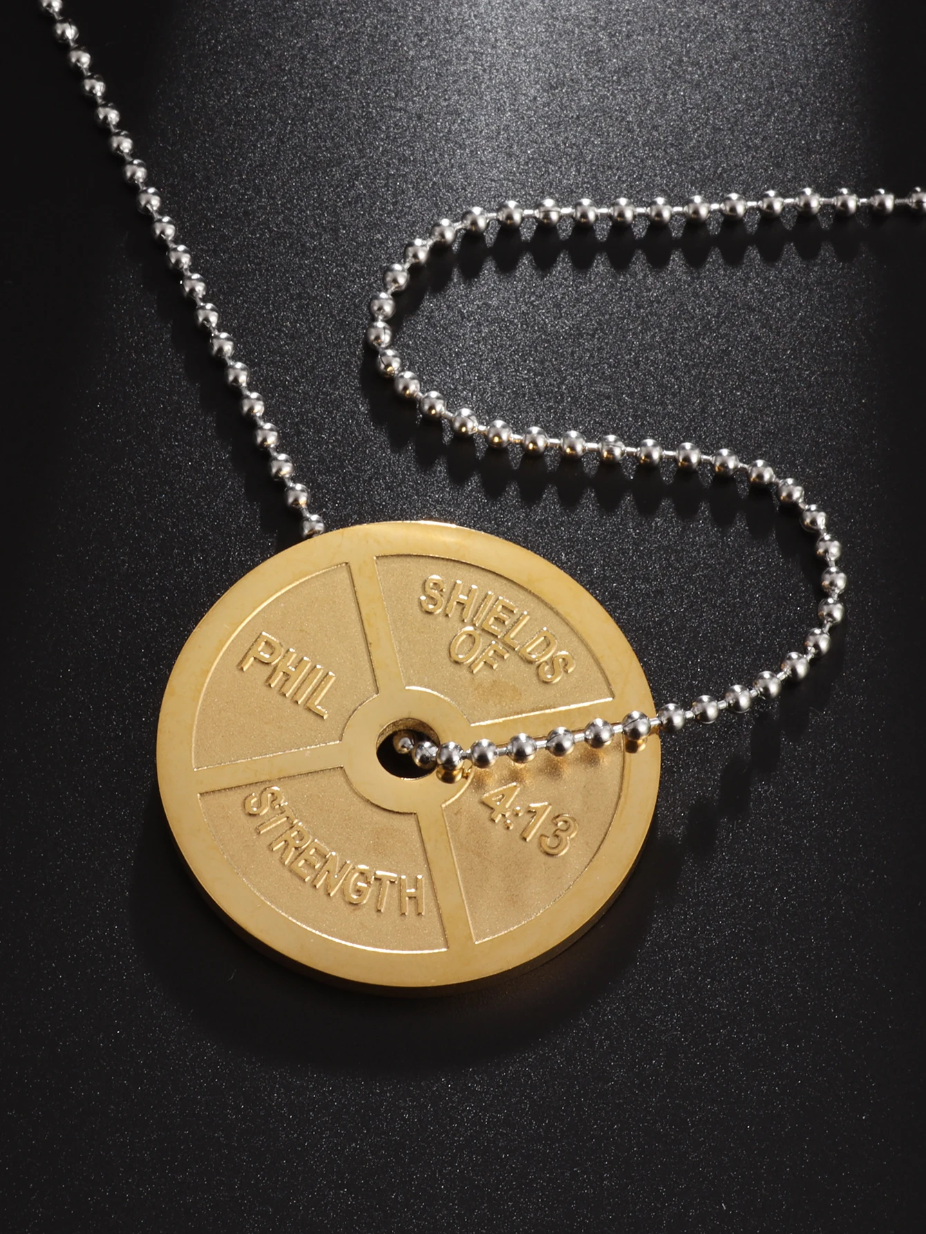 New Fashion Vintage Stainless Steel Pendant Necklace Men's Exquisite Small Barbell Jewelry Gift
New Fashion Vintage Stainless Steel Pendant Necklace Men's Exquisite Small Barbell Jewelry Gift