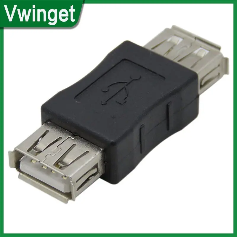 

Переходник USB «гнездо-гнездо», мини-конвертер, безопасные практичные компьютерные кабели, соединители, аксессуары TXTB1