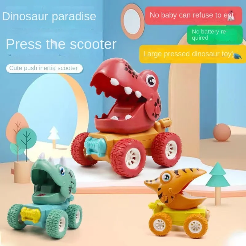Montessori Dinasour Cars Baby Toys 1 Year Boy Child Toy Car for Children 2 To 4 Years Old Kids Educational Toys Toddler Gift Car
Montessori Dinasour Cars Baby Toys 1 Year Boy Child Toy Car for Children 2 To 4 Years Old Kids Educational Toys Toddler Gift Car