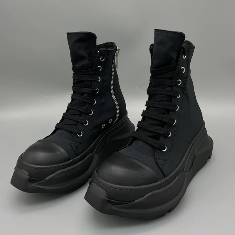 Rick Shoes RO Men's Canvas Soled Boots Couple's Owens Shoes Board Shoe Streetwear Men Women Casual Canvas Sneaker
Rick Shoes RO Men's Canvas Soled Boots Couple's Owens Shoes Board Shoe Streetwear Men Women Casual Canvas Sneaker