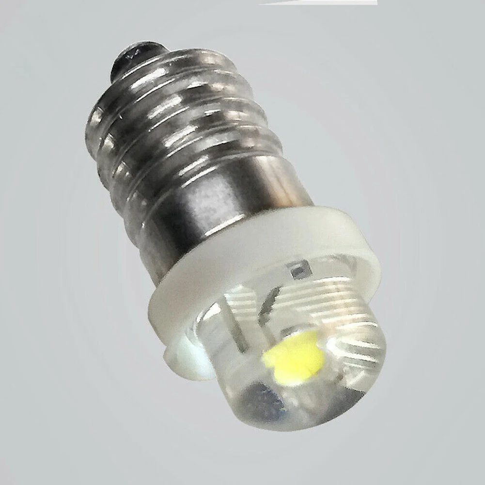 1PC Grass+Metal 25g 3/4.5/6V 0.5W 6000K White LED E10 Replacement Bulb For Flashlight Lantern Torch Up To 30,000 Hours 2023 NEW
1PC Grass+Metal 25g 3/4.5/6V 0.5W 6000K White LED E10 Replacement Bulb For Flashlight Lantern Torch Up To 30,000 Hours 2023 NEW